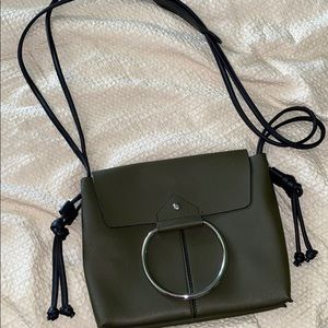Melie Bianco Vegan Leather Crossbody Bag